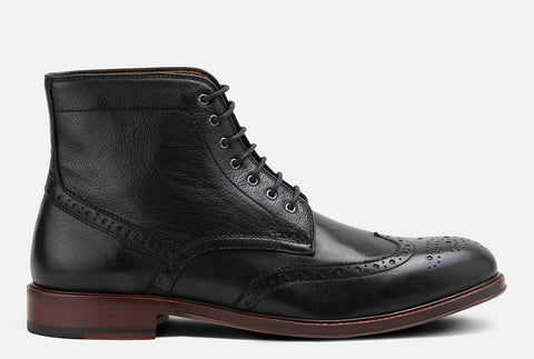 Oak and rush wingtip sale boots