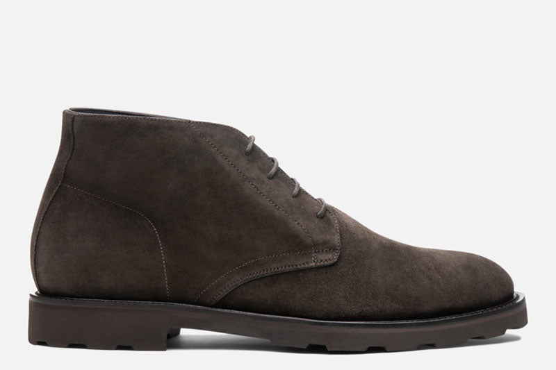 Wesley Men s Chukka Boot in Dark Taupe Gordon Rush